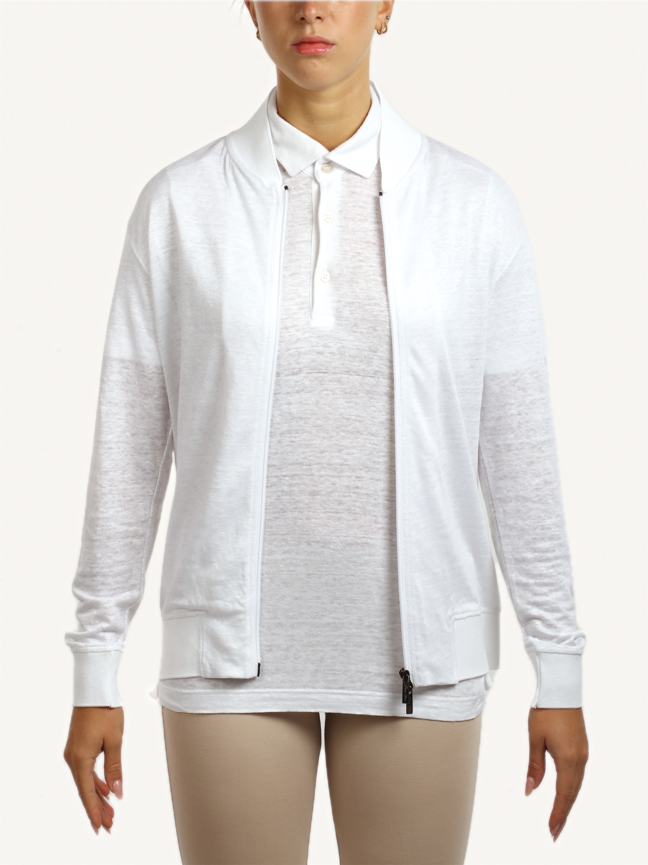 Giacca Bomber, di fronte, aperta