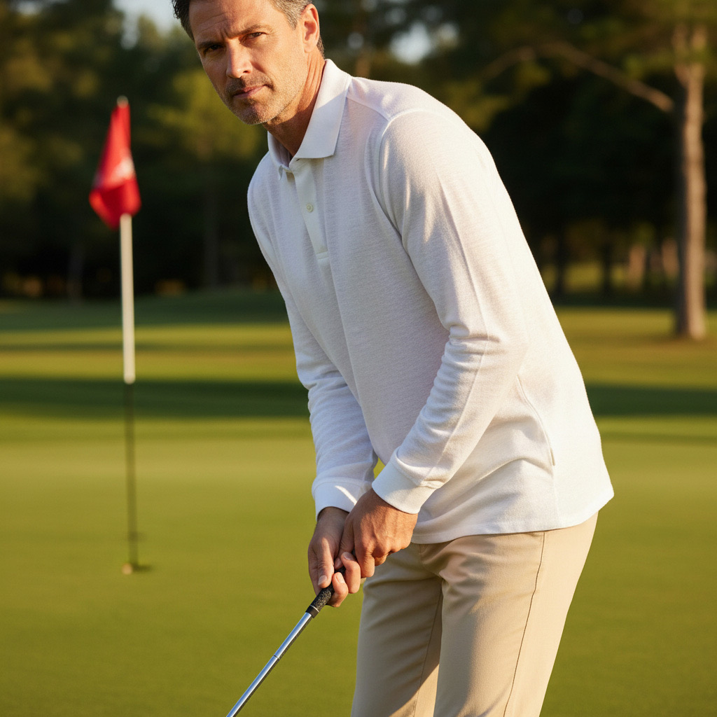 Polo manica corta, nel mondo del golf