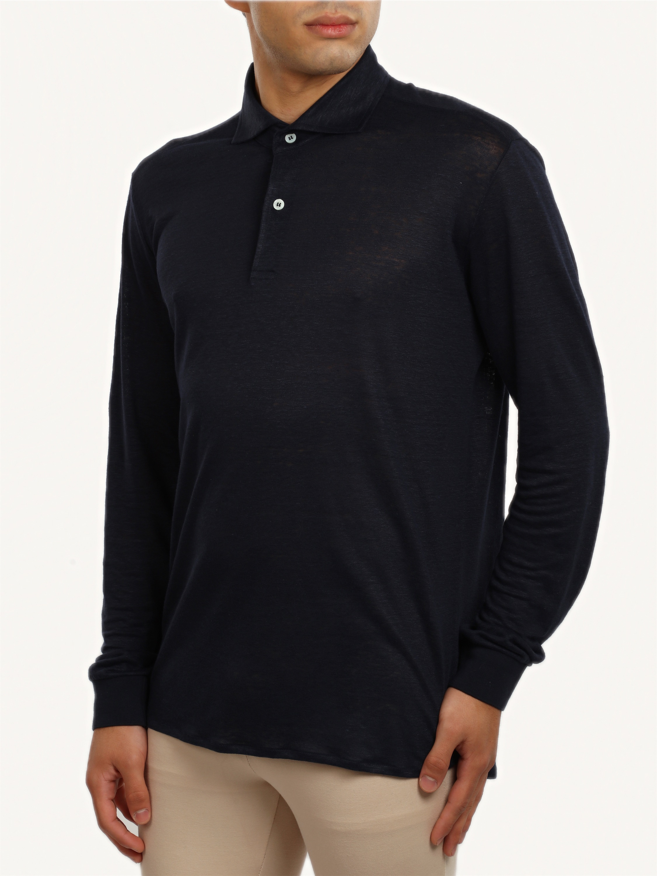 Long-Sleeve Polo, front view (2)